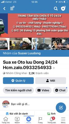 Kích bình ôtô Sài Gòn 