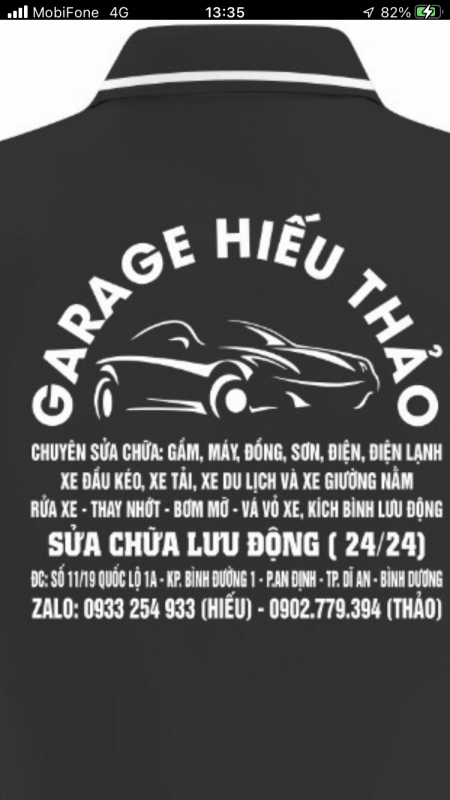 GARA Ô TÔ HIẾU THẢO