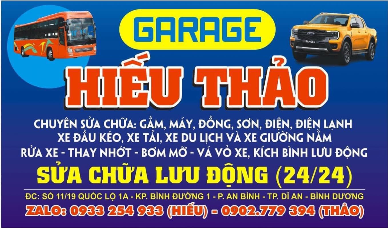 GARA Ô TÔ HIẾU THẢO