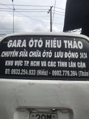 Sửa Xe lưu động 
