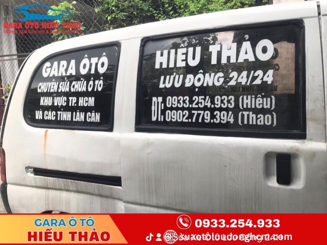 Cứu hô ô tô kích bình ôtô. Sửa ôtô lưu động tphcm gọi là có