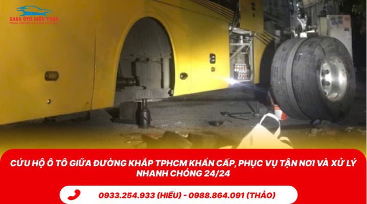 Cứu hộ ô tô giữa đường