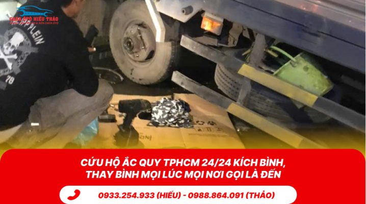 Cứu hộ ắc quy TPHCM