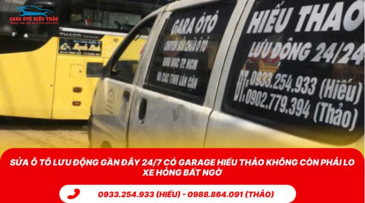 Sửa ôtô lưu động gần đây
