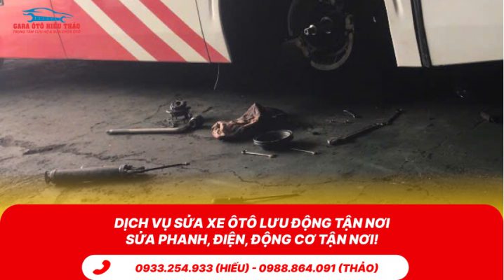 Sửa xe ôtô lưu động tận nơi