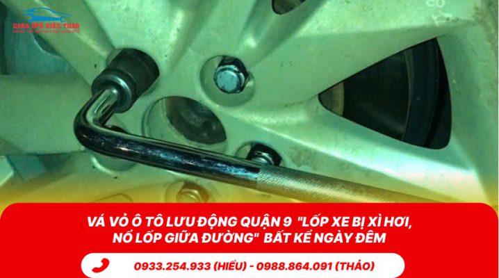 Vá vỏ ô tô lưu động