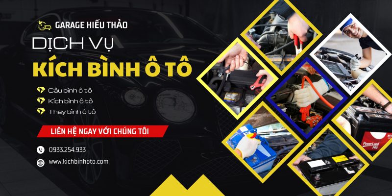 Sửa Xe lưu động-kích bình ôtô