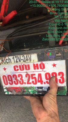 Kích bình ôtô gần đây TPHCM