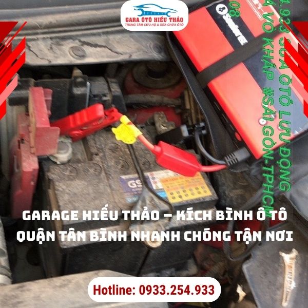 Garage Hiếu Thảo – Kích Bình Ô Tô Quận Tân Bình Nhanh Chóng Tận Nơi